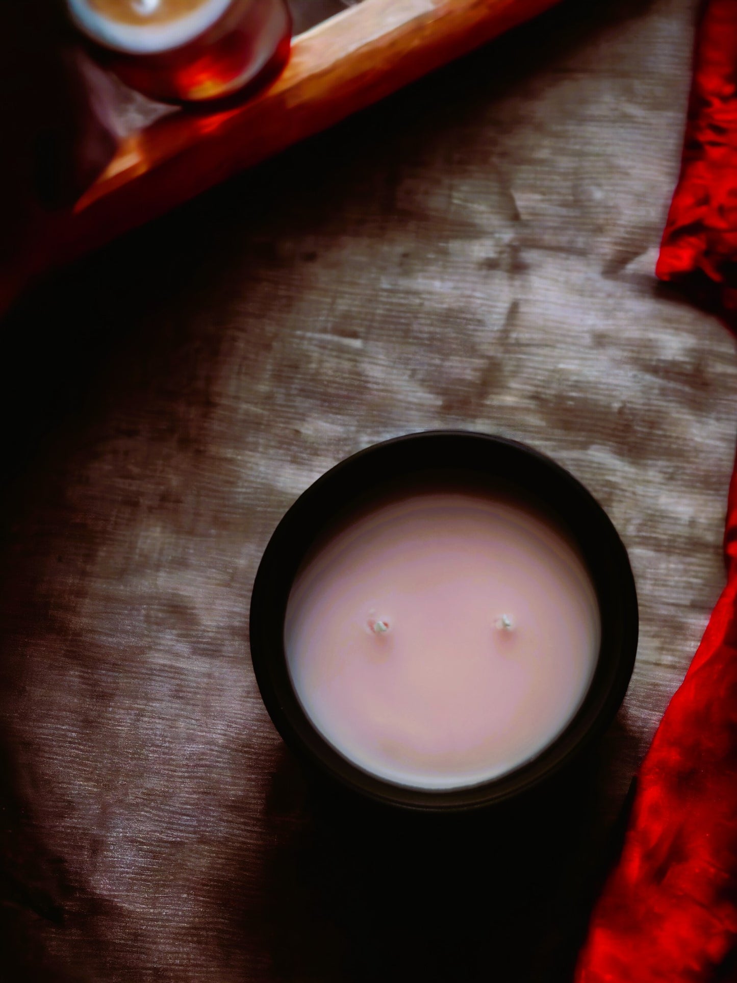 Coconut Soy Candle "Lotus Flower" made by "Flame To Scent"