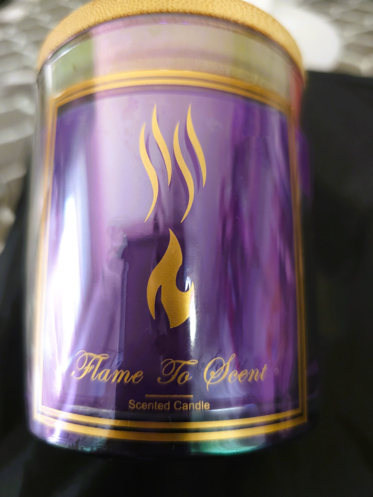 Coconut Soy wax candle "Love Potion" made by "Flame To Scent"